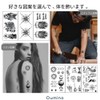 Oumino 20 Pcs Tattoo Stickers Lighthouse Nautical Indian Body Stickers