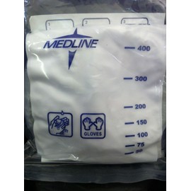 Medline Lot Of 2 MEDLINE LEG BAGS 550ml w/ Extension Tubing Comfort Straps Twist Valve