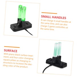 Operitacx Slot Charging Dock for Switch USB Type Compatible Gamepad Charger Station with LED Indicator Charges Controllers Simultaneously