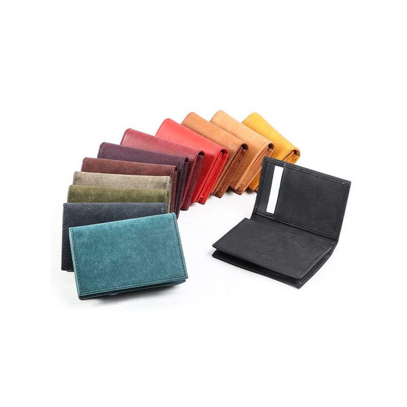 Boosters Business Card Holder, Card Case, Genuine Leather, Pueblo Large