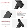 5PCS 1Inch Blacksmith Anvil Hardy Tool Set for Forging