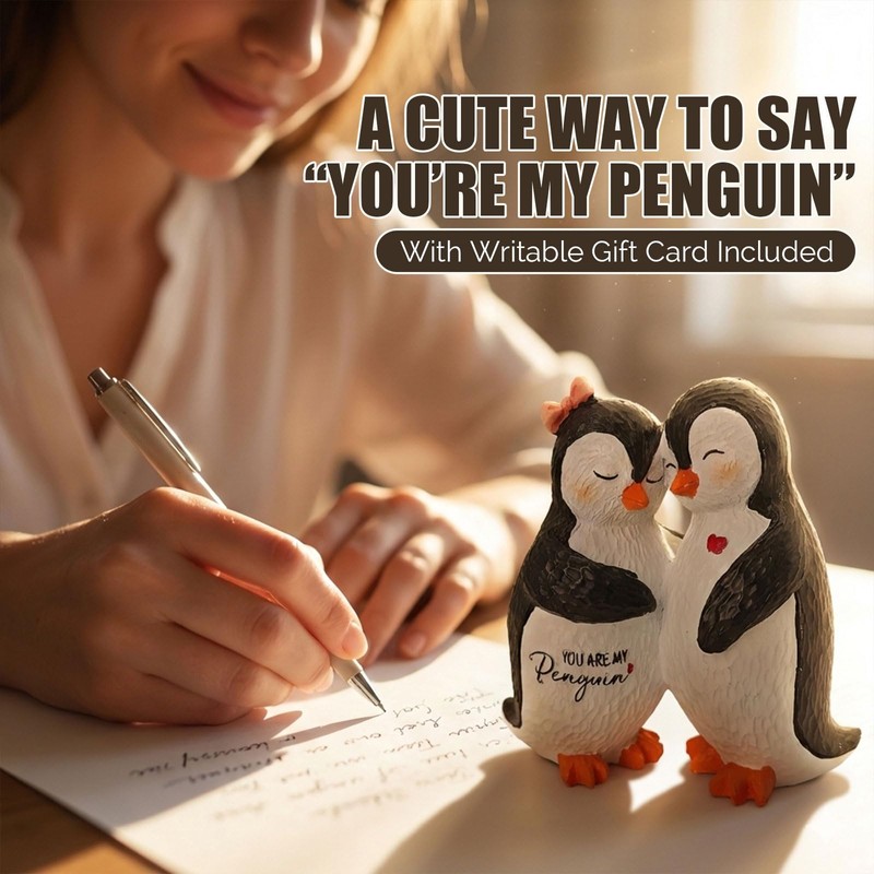 Penguin Gifts for Couple, Romantic Anniversary Wedding Gifts for Men