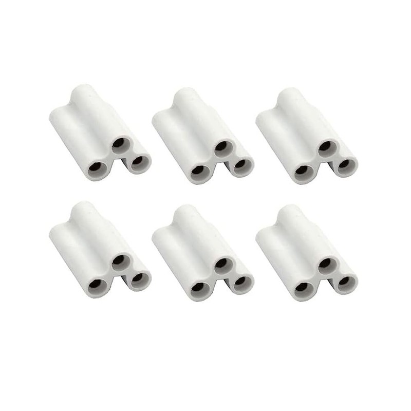 ZYAMY 24pcs T8 T5 LED Lamp Connector, 21mm Double End
