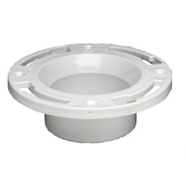 Oatey 3 in. PVC Closet Flange with Plastic Ring without Test Cap