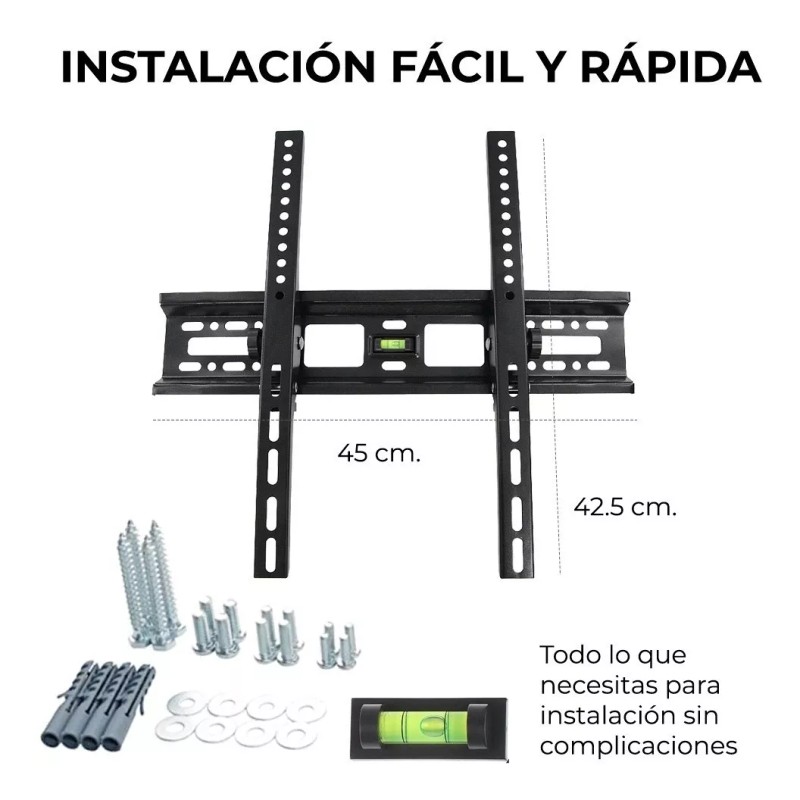 EGTMA Soporte Para Tv Monitores Pantallas Blindado Vesa De 26
