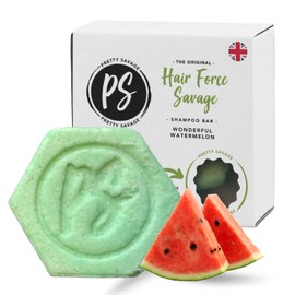 Pretty Savage Pretty Savage Vegan Friendly Shampoo Bar Hair Force Savage 75g Fresh Watermelon Fragrance