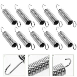 HANABASS Recliner Chairs and Sofas Replacement Springs, Dual Hook Mechanism Tension Springs Metal Rust Resistant &Amp, Long-Lasting Stainless Steel Spring, Recliner Chair Parts 3.34X0.59 inchs