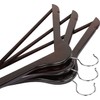 Utopia Home Premium Wooden Hangers 30 Pack - Durable &