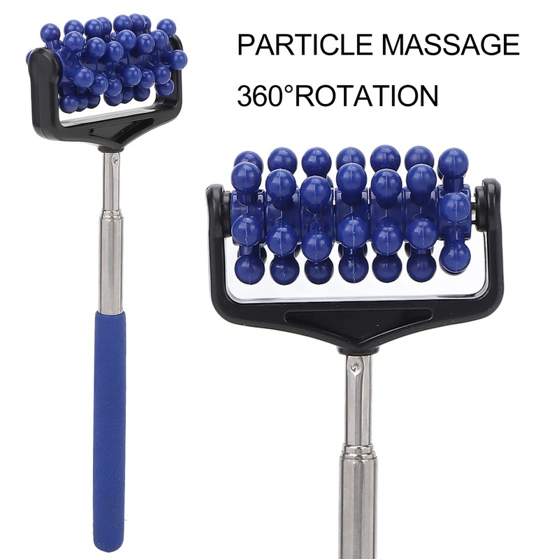 Telescopic Massager Back Muscle Roller, Adjustable Back Head Arm Scratch