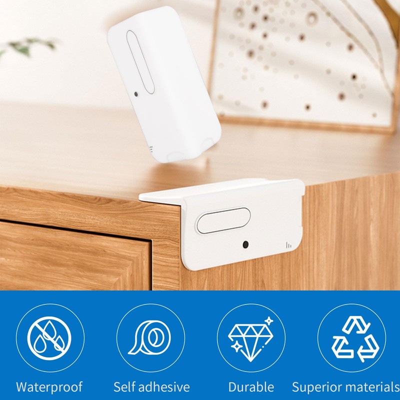 INCREWAY Baseboard Corner Blocks, 6PCS Silicone Self Adhesive Safety Corner