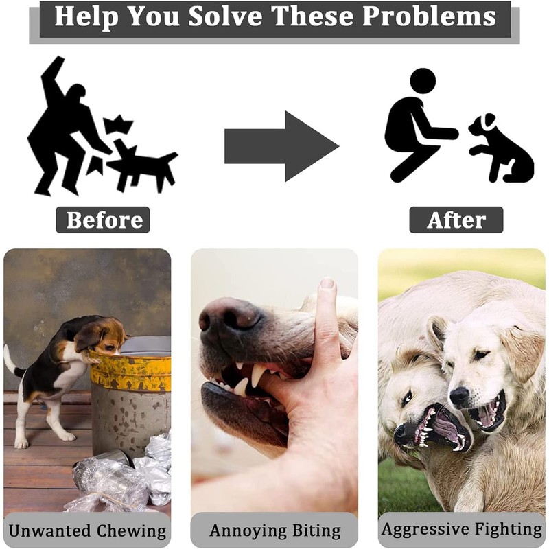 Muzzle for Dogs, Muzzle with Velcro Closure, Soft, Prevents Biting,