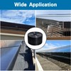 FUTRPOW Solar Panel Bird Guard,6inx150ft Critter Guard for Solar Panels,Black