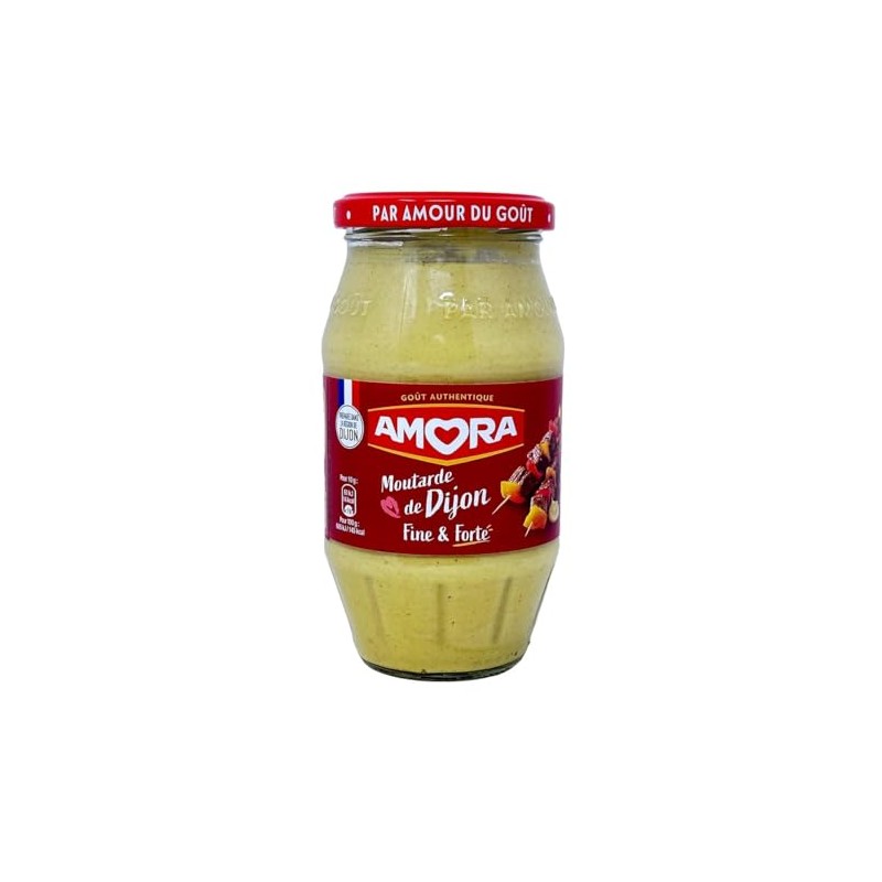 Amora Dijon Mustard Pack of 6 Large Jar