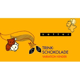 Zotter Variation Children (Honey Cinnamon, Mango Lassi, Milk Cocoa, White with Vanilla, Cinnamon Banana), Pack of 1 (1 x 110 g) - Organic