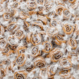 CHOCOLATE ROLLS Caramel Candy 3 lb – Bulk, Soft & Chewy, Individually Wrapped, Retro Candies