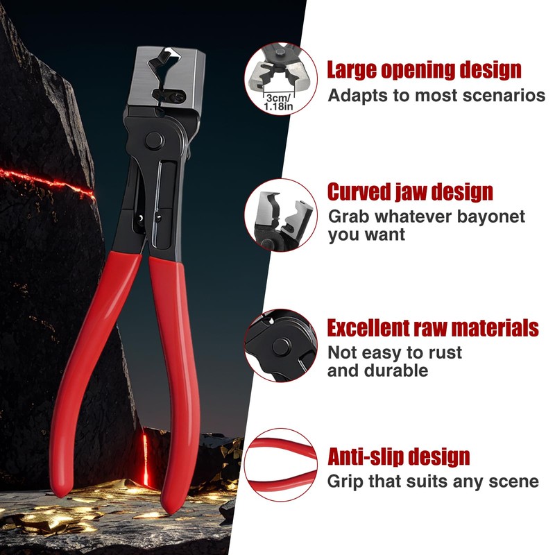 5Pcs Automotive Electrical Terminal Connector Separator Removal Tool,Electrical Disconnect Pliers,