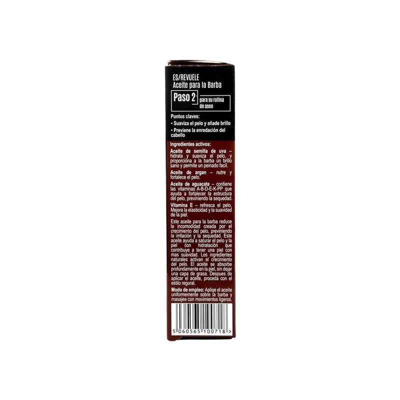 Aceite para barba Revuele Men Care Solutions paso 2 30