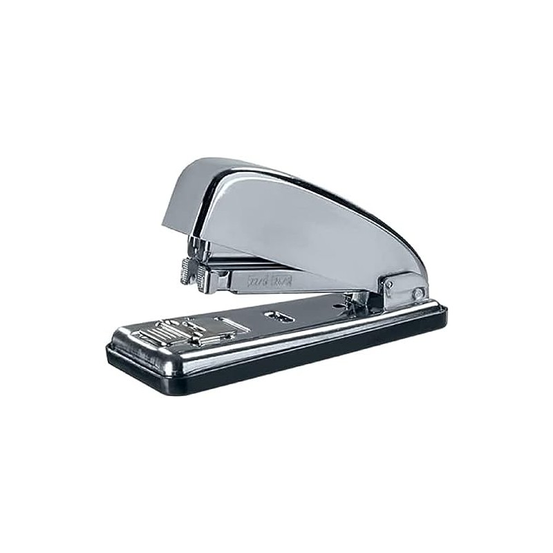Petrus 44709 - Classic Metal Office Stapler, Chrome