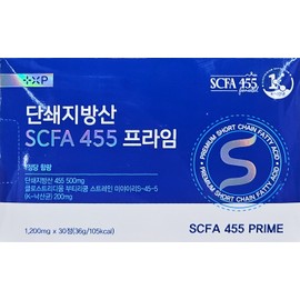 Short-chain fatty acid SCFA 455 Prime 1200mg 30 tablets / 단쇄지방산 SCFA 455 프라임 1200mg 30정