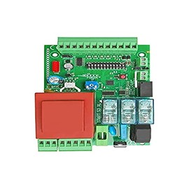 Nologo START-S3XL / 2020 - Universal Central Plate for Sliding Doors, Up and Down Doors and Locks, Compatible with All Brands 230 VAC Came FAAC FADINI BENINCA, Black