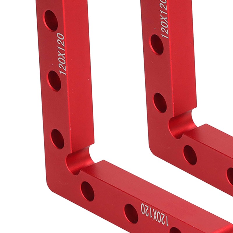 2Pcs 90 Degree Positioning Squares Aluminum Alloy Right Angle Clamps