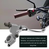 KVAEY Motorcycle Clutch Lever, 7/8" 22mm Left Handlebar Folding Brake