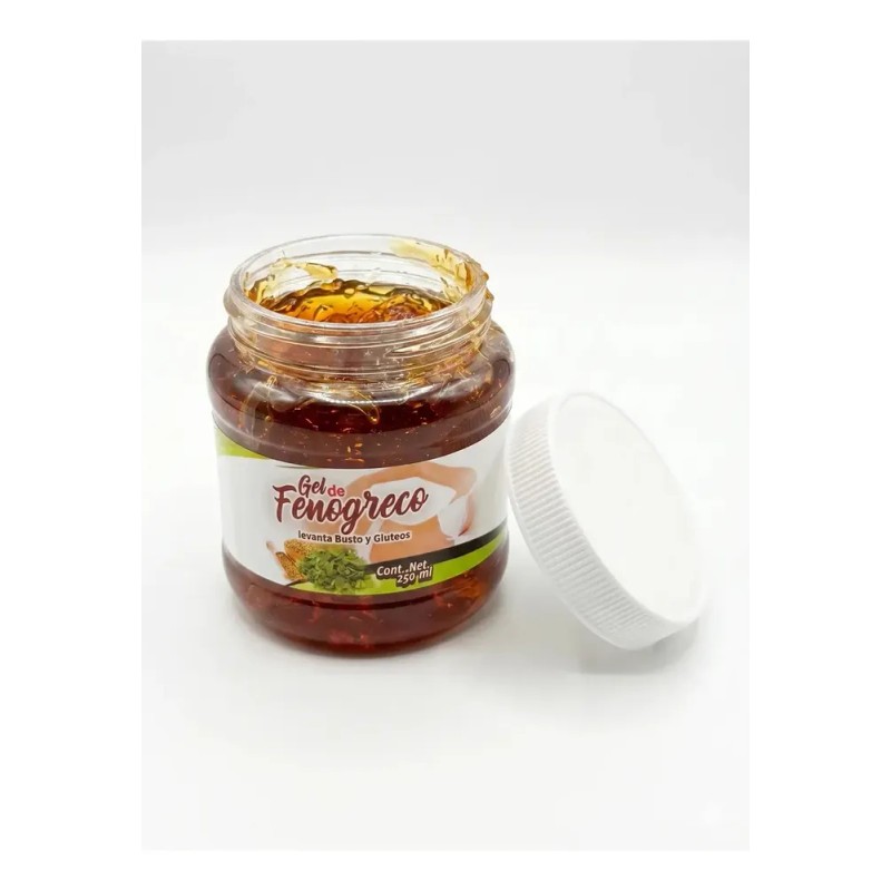 Gel De Fenogreco Aumento Busto Y Glúteos Reafirmante 250ml Manzana