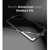 Black with Chrome Finish License Plate Frame - Stainless Steel