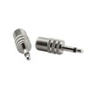 E-outstanding 2Pcs F-Type Female Jack to 3.5mm 1/8" Male Plug