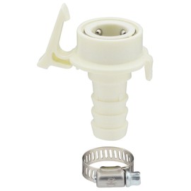 Gaona GA-LB007 Sunday's Dad One-Touch Water Supply Joint for Washing Machines (Includes Band, Shedding Prevention, Easy Installation)
