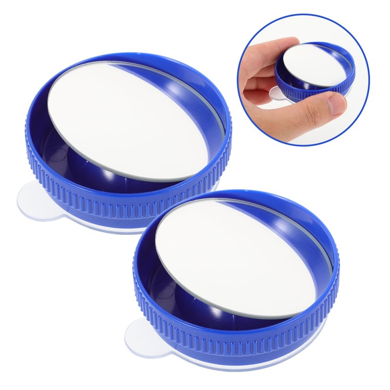 ULTECHNOVO 1pair Wide Angle Cup Blind Mirrors for Car Safety
