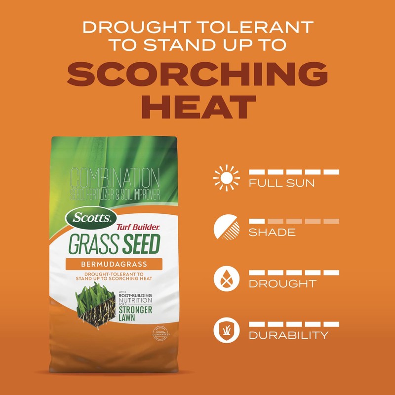 Scotts Turf Builder Grass Seed Bermudagrass – Lawn Seed with