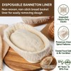 100 Pcs Banneton Proofing Basket Liners, Sourdough Bread Proving Basket