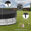Poolergetic 24FT Round Pool Cover, Heavy Duty Pool Covers for