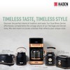HADEN Quintessential 12 Cup Brew Coffee Maker, 120 Min Keep