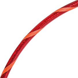 Glamour Hula Hoop Diameter 80 cm Red