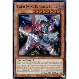 EvilTwins Ki-sikil & Lil-la (UR) - RA04-EN037 - Ultra Rare - 1st Edition