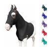 Majestic Ally Horse Stretch Lycra Zip Up Hood Black Small
