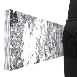 GWP02S Marble Grain Garage Wall Protector Car Door Protectors, Garage Accessories, Parking Stopper for Garage, Tool-Free, Designed in Germany (2-Pack Marble Grain)