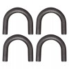 Brickyard 4 Pack - 1/2" Thick Weld-on Steel D-Ring Rope