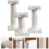 FOMIYES 3pcs Roman Pillar Candle Holder Mini Greek Columns Statue