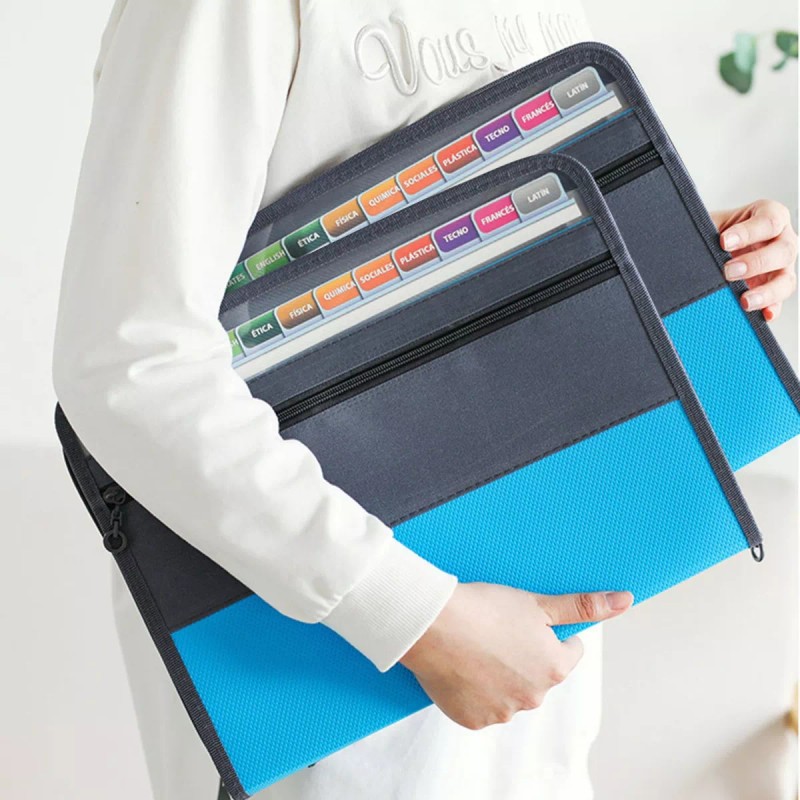 Dokpav Archivero Expandible Carpeta De Archivos De13 Bolsillos