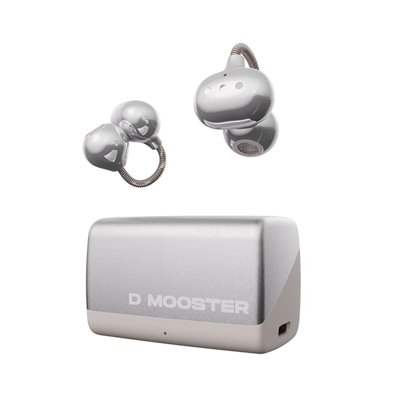 Dmooster D95 Open Ear Clip-On Bluetooth 6.0 Headphones, Sport Earbuds