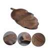 STOBAZA Bamboo Leaf Coaster Heat Insulation Pad Decorative Bamboo Holder