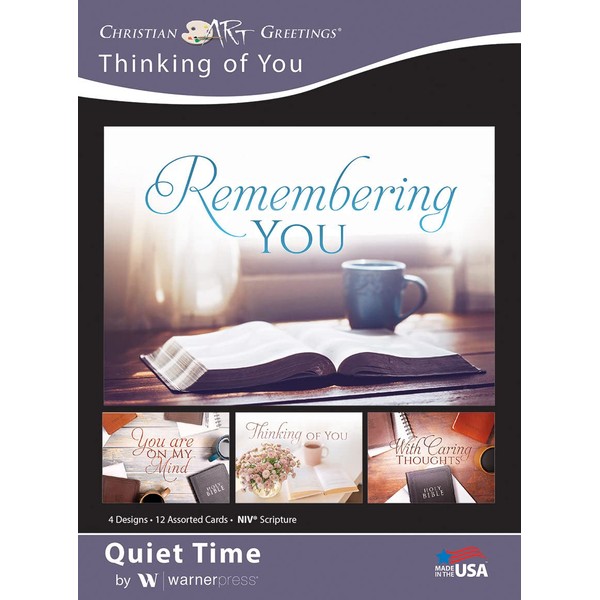 Greeting Cards Assortment Box,Quiet Time (NIV),Thinking of You Greeting Cards,Christian