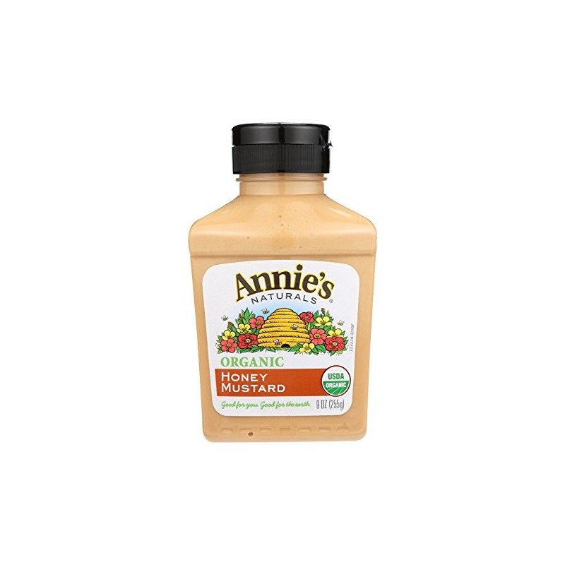 Annie’s Naturals Organic Honey Mustard, 9 Ounce - 12 per