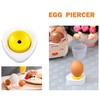 1Pcs Semi-Automatic Pinhole Egg Piercer Safety & Easily Kitchen Pricker