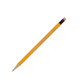 Mitsubishi Pencil Pencil 9852 HB Pencil with Eraser, Pack of 12 K9852HB