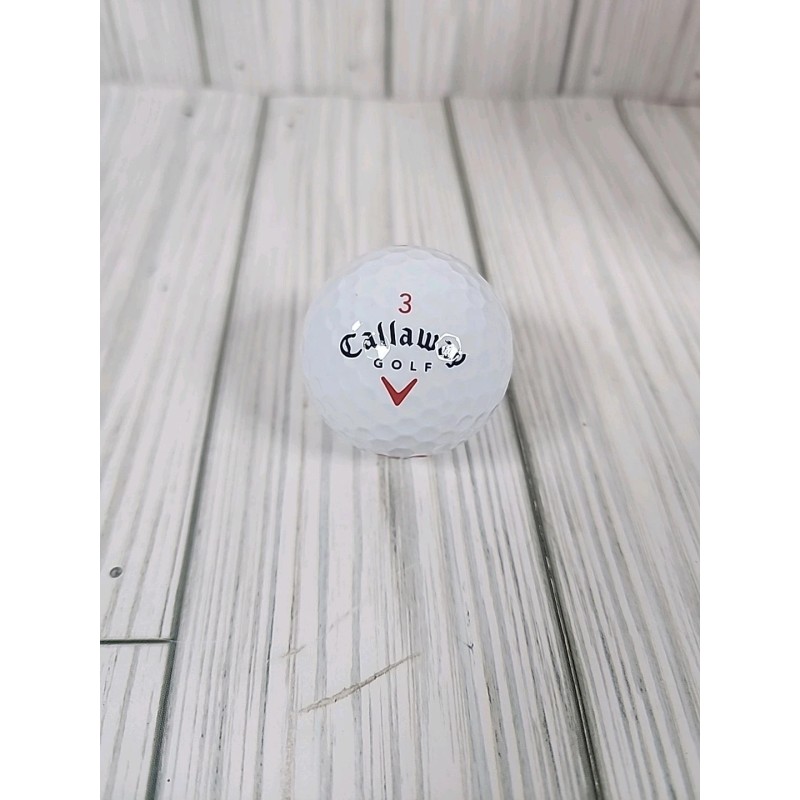 Callaway RED Big Bertha Golf Balls 3 Pack - Logo