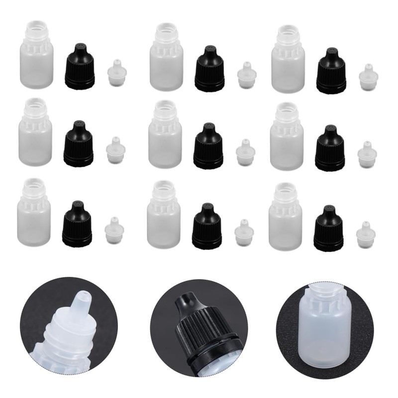 Tofficu 50pcs Pigment Ink Bottle Paints Tool Storage Organizer -Free